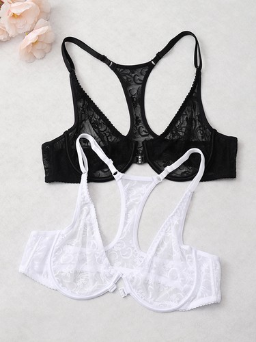 2pcs front fastened - 2pcs, front-fastened