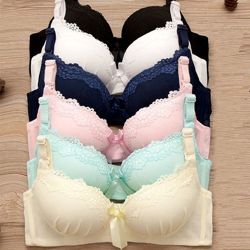 Women bras lace padded push - padded, up