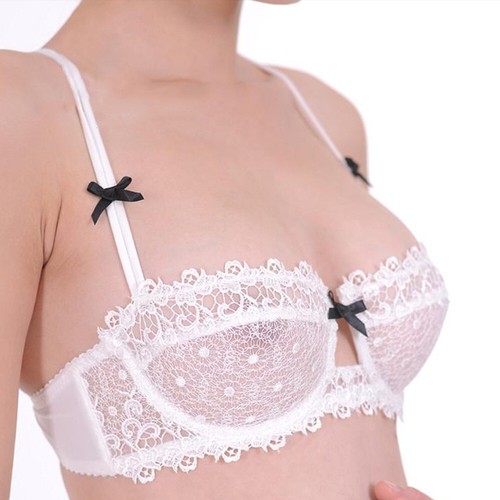 Half cup lace women bras - cup,