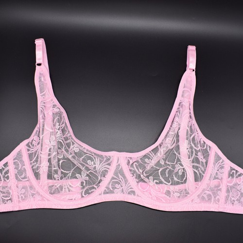 See through lace bras - through,