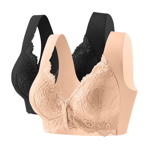Front fastener ladies bras - front,